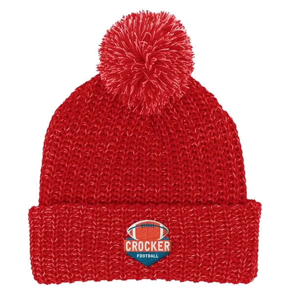 Grace Pom Beanie With Cuff - Grace Pom Beanie With Cuff - Image 13 of 27