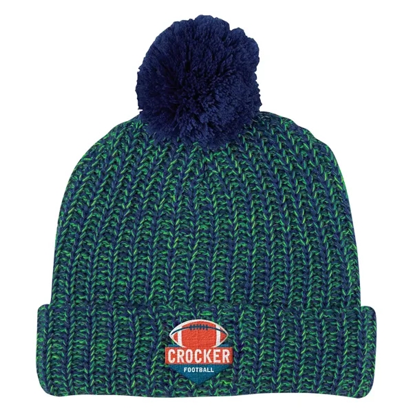Grace Pom Beanie With Cuff - Grace Pom Beanie With Cuff - Image 15 of 27