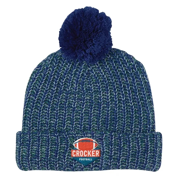 Grace Pom Beanie With Cuff - Grace Pom Beanie With Cuff - Image 16 of 27