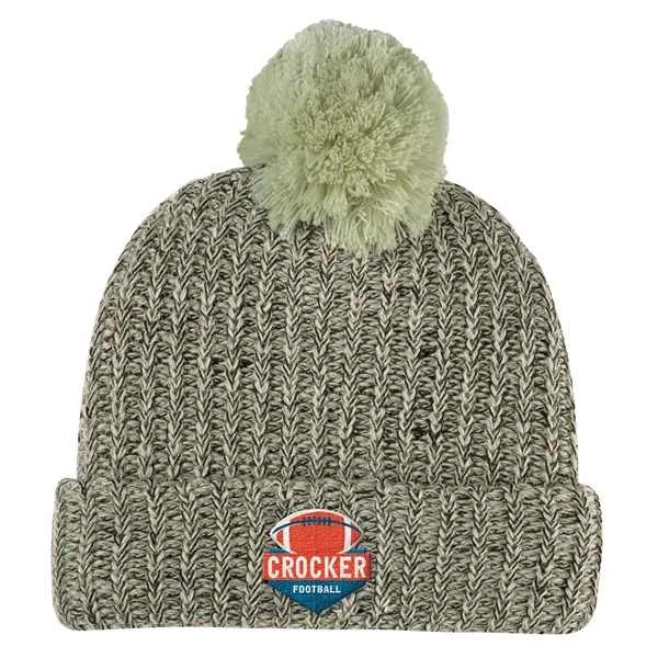 Grace Pom Beanie With Cuff - Grace Pom Beanie With Cuff - Image 18 of 27