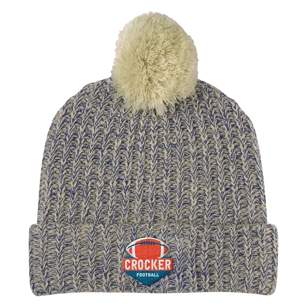 Grace Pom Beanie With Cuff - Grace Pom Beanie With Cuff - Image 20 of 27