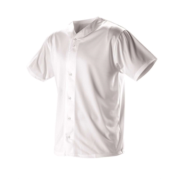 Alleson Athletic Dura Light Mesh Baseball Jersey - Alleson Athletic Dura Light Mesh Baseball Jersey - Image 8 of 10