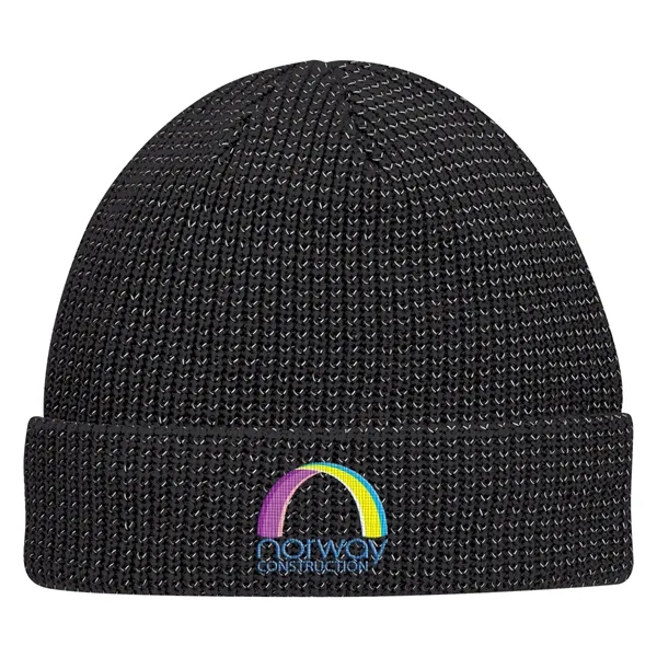 Go & Glow Reflective Beanie With Cuff - Go & Glow Reflective Beanie With Cuff - Image 2 of 6