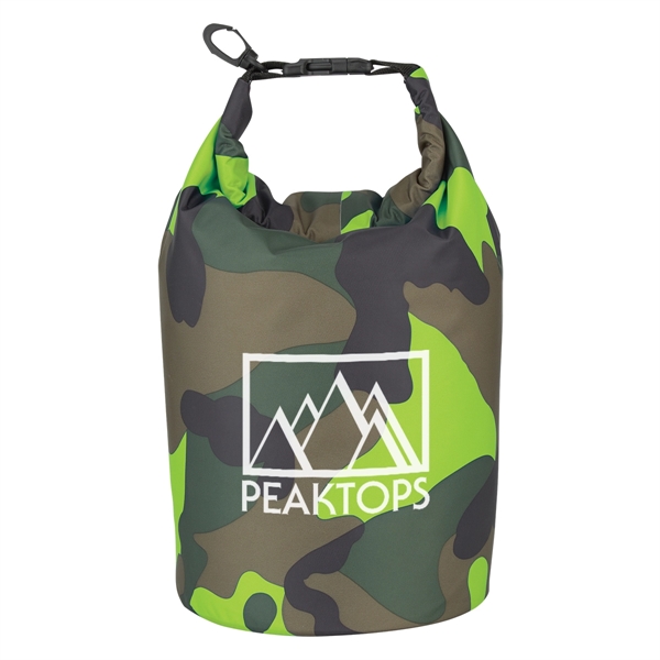 Camo Waterproof Dry Bag - Camo Waterproof Dry Bag - Image 3 of 12