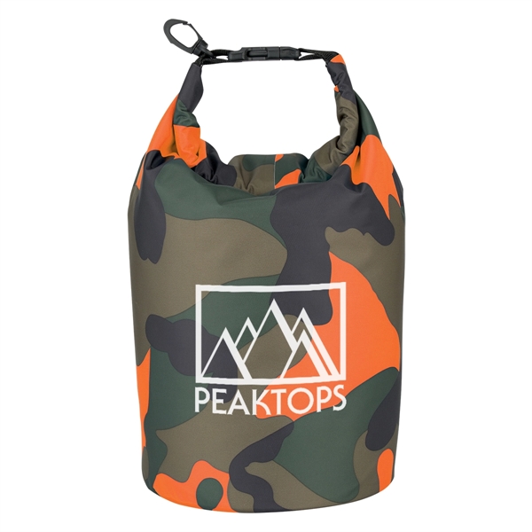 Camo Waterproof Dry Bag - Camo Waterproof Dry Bag - Image 6 of 12