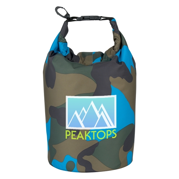 Camo Waterproof Dry Bag - Camo Waterproof Dry Bag - Image 9 of 12