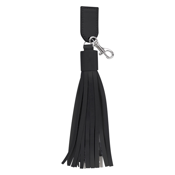 2-In-1 Charging Cables On Tassel Key Ring - 2-In-1 Charging Cables On Tassel Key Ring - Image 5 of 10