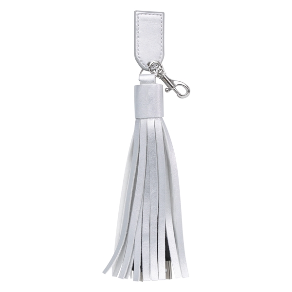 2-In-1 Charging Cables On Tassel Key Ring - 2-In-1 Charging Cables On Tassel Key Ring - Image 8 of 10
