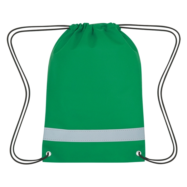 Lil' Bit Reflective Non-Woven Drawstring Bag - Lil' Bit Reflective Non-Woven Drawstring Bag - Image 18 of 25