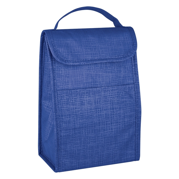 Crosshatch Non-Woven Lunch Bag - Crosshatch Non-Woven Lunch Bag - Image 15 of 23