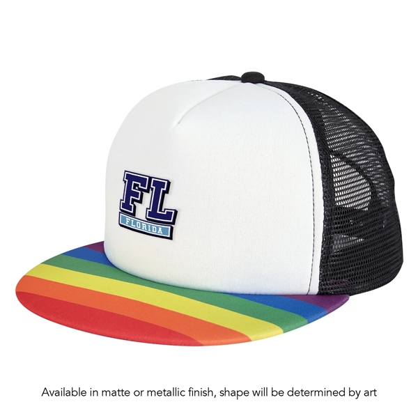 Rainbow Trucker Cap - Rainbow Trucker Cap - Image 1 of 11