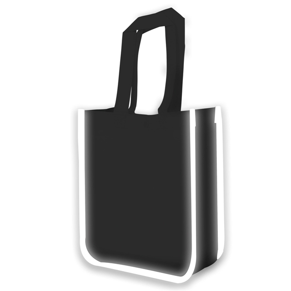 Reflective Shopper Reflective Non-Woven Lunch Tote Bag - Reflective Shopper Reflective Non-Woven Lunch Tote Bag - Image 4 of 10