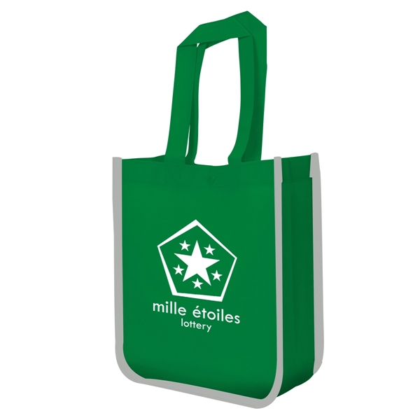 Reflective Shopper Reflective Non-Woven Lunch Tote Bag - Reflective Shopper Reflective Non-Woven Lunch Tote Bag - Image 10 of 10