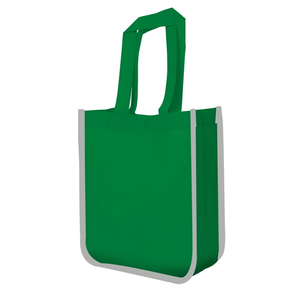 Reflective Shopper Reflective Non-Woven Lunch Tote Bag - Reflective Shopper Reflective Non-Woven Lunch Tote Bag - Image 7 of 10