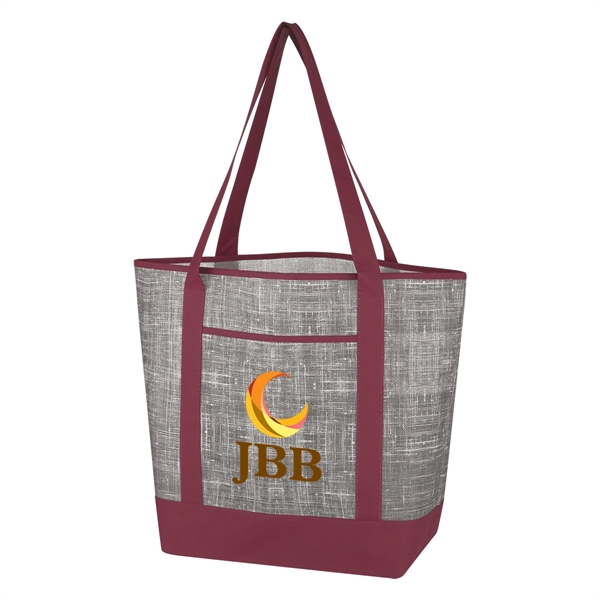 Bellevue Non-Woven Tote Bag - Bellevue Non-Woven Tote Bag - Image 8 of 17