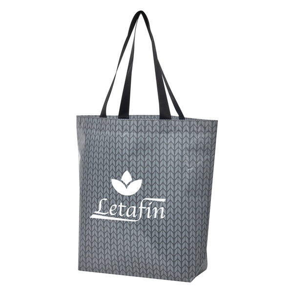 Caprice Laminated Non-Woven Tote Bag - Caprice Laminated Non-Woven Tote Bag - Image 3 of 13
