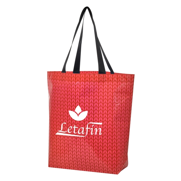 Caprice Laminated Non-Woven Tote Bag - Caprice Laminated Non-Woven Tote Bag - Image 4 of 13