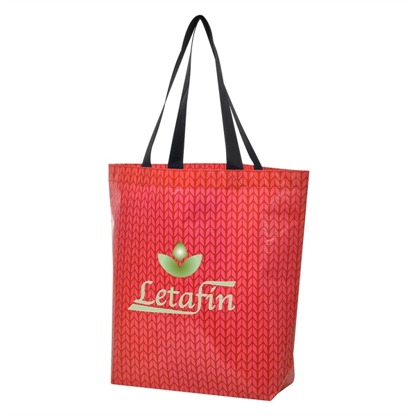 Caprice Laminated Non-Woven Tote Bag - Caprice Laminated Non-Woven Tote Bag - Image 8 of 13