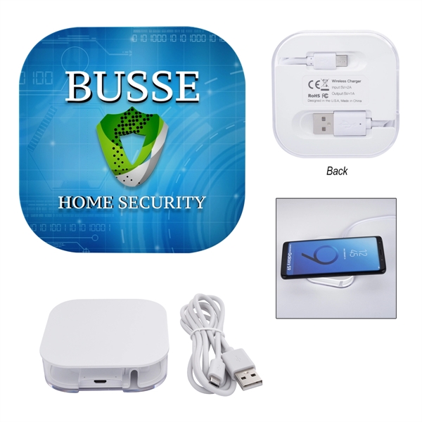 Power House Wireless Charging Pad With Cord Wrap - Power House Wireless Charging Pad With Cord Wrap - Image 7 of 7