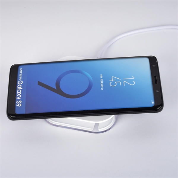 Power House Wireless Charging Pad With Cord Wrap - Power House Wireless Charging Pad With Cord Wrap - Image 2 of 7