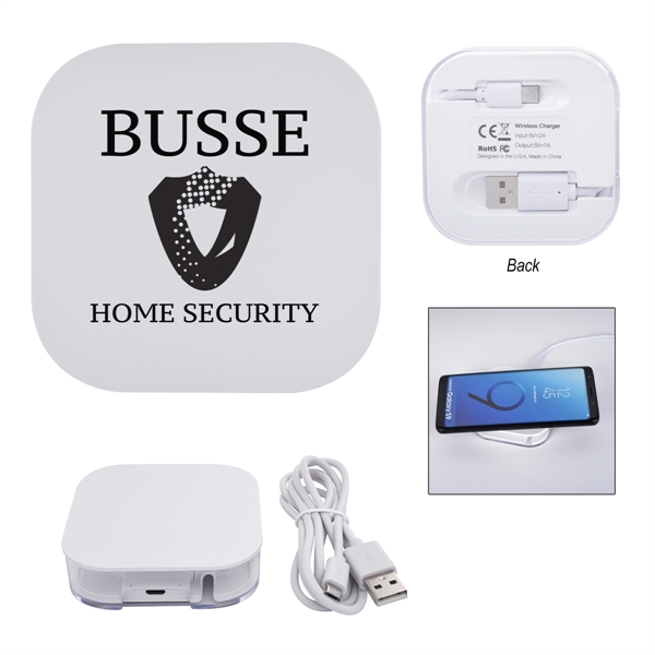 Power House Wireless Charging Pad With Cord Wrap - Power House Wireless Charging Pad With Cord Wrap - Image 3 of 7