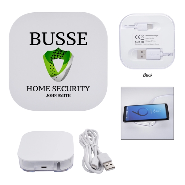 Power House Wireless Charging Pad With Cord Wrap - Power House Wireless Charging Pad With Cord Wrap - Image 4 of 7