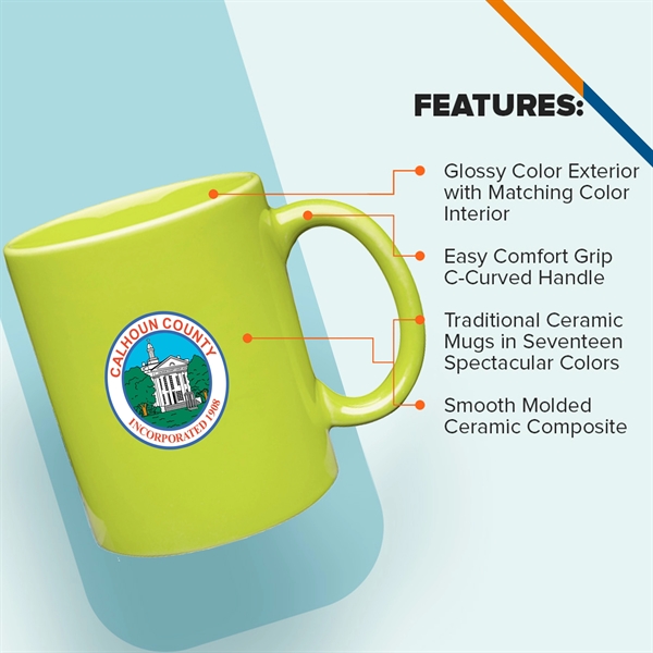 Concy Ceramic Mug - 11 OZ. - Concy Ceramic Mug - 11 OZ. - Image 1 of 16