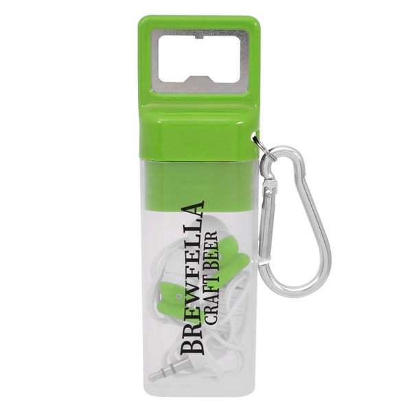 Ensemble Earbuds Set With Bottle Opener - Ensemble Earbuds Set With Bottle Opener - Image 2 of 12