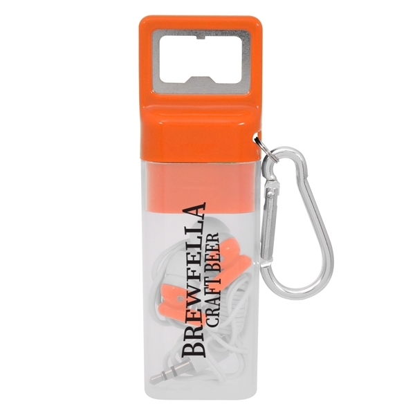 Ensemble Earbuds Set With Bottle Opener - Ensemble Earbuds Set With Bottle Opener - Image 3 of 12
