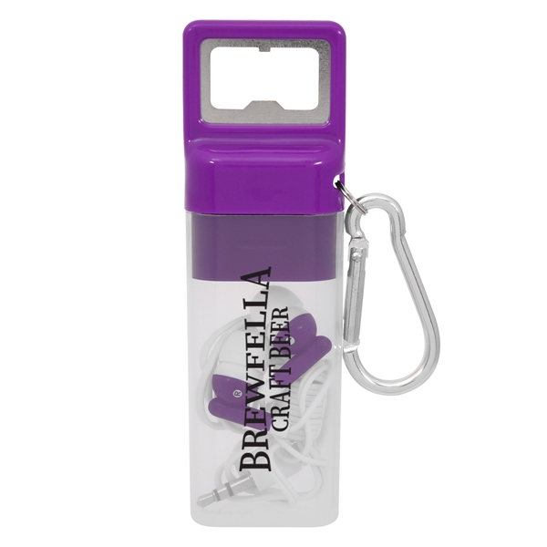Ensemble Earbuds Set With Bottle Opener - Ensemble Earbuds Set With Bottle Opener - Image 4 of 12