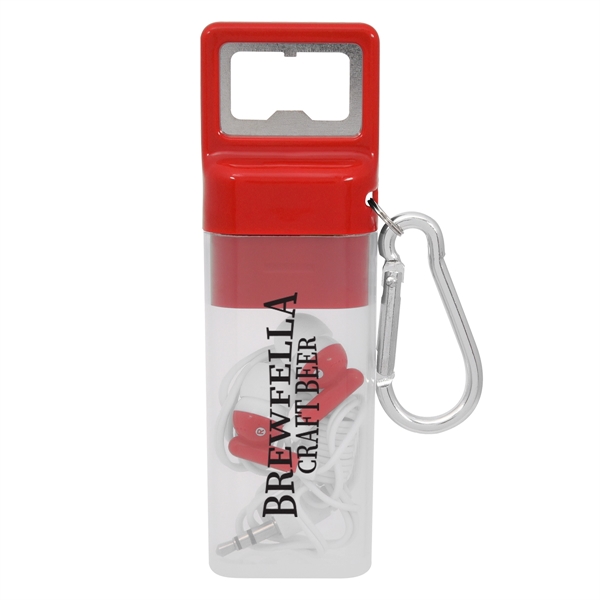 Ensemble Earbuds Set With Bottle Opener - Ensemble Earbuds Set With Bottle Opener - Image 5 of 12