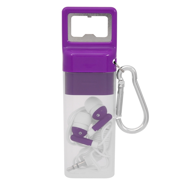 Ensemble Earbuds Set With Bottle Opener - Ensemble Earbuds Set With Bottle Opener - Image 10 of 12