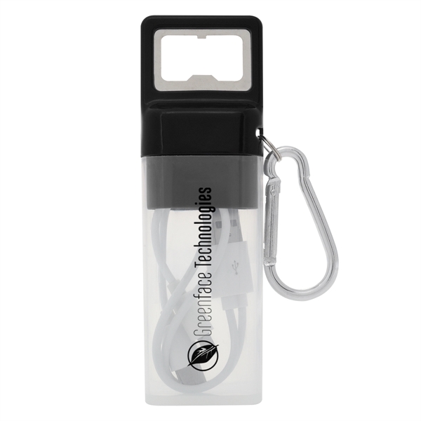 3-In-1 Ensemble Charging Cable Set With Bottle Opener - 3-In-1 Ensemble Charging Cable Set With Bottle Opener - Image 1 of 16