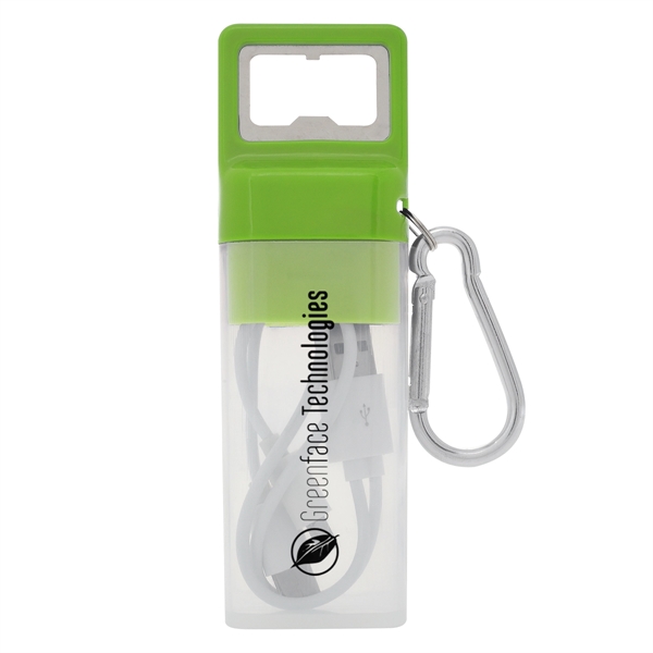 3-In-1 Ensemble Charging Cable Set With Bottle Opener - 3-In-1 Ensemble Charging Cable Set With Bottle Opener - Image 3 of 16