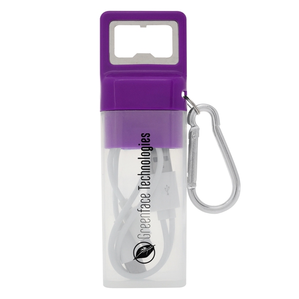 3-In-1 Ensemble Charging Cable Set With Bottle Opener - 3-In-1 Ensemble Charging Cable Set With Bottle Opener - Image 5 of 16