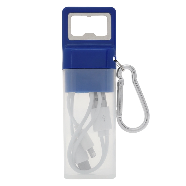 3-In-1 Ensemble Charging Cable Set With Bottle Opener - 3-In-1 Ensemble Charging Cable Set With Bottle Opener - Image 9 of 16