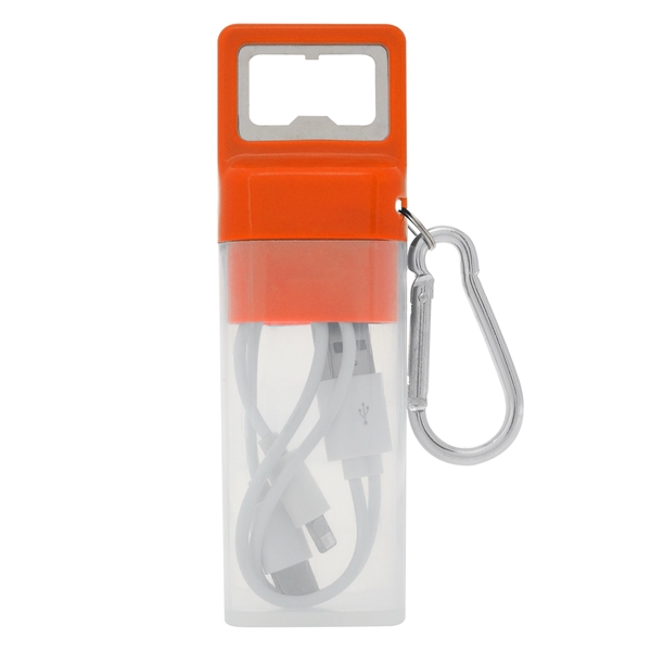 3-In-1 Ensemble Charging Cable Set With Bottle Opener - 3-In-1 Ensemble Charging Cable Set With Bottle Opener - Image 11 of 16