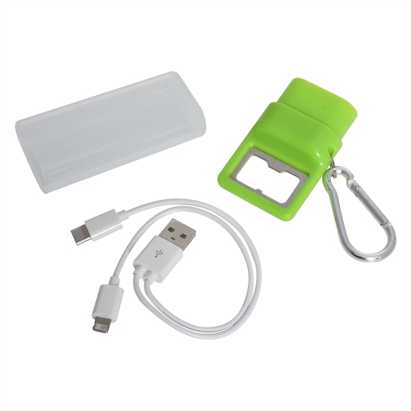 3-In-1 Ensemble Charging Cable Set With Bottle Opener - 3-In-1 Ensemble Charging Cable Set With Bottle Opener - Image 16 of 16