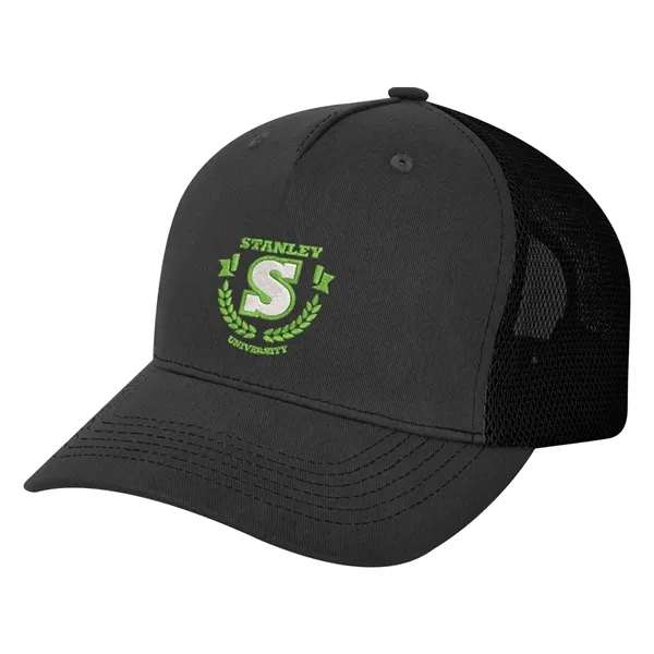 Infield 5-Panel Budget Mesh Back Cap - Infield 5-Panel Budget Mesh Back Cap - Image 9 of 12