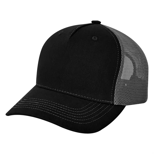 Infield 5-Panel Budget Mesh Back Cap - Infield 5-Panel Budget Mesh Back Cap - Image 11 of 12