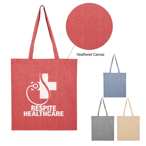 Harlow Heathered Tote Bag - Harlow Heathered Tote Bag - Image 0 of 12