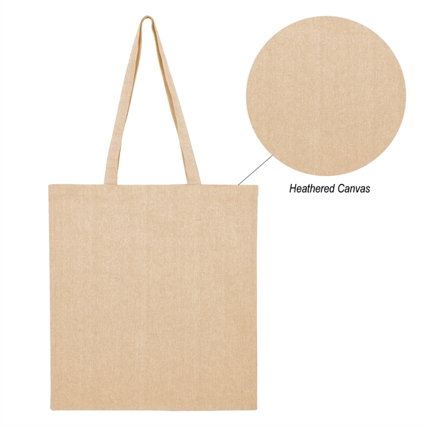 Harlow Heathered Tote Bag - Harlow Heathered Tote Bag - Image 10 of 12