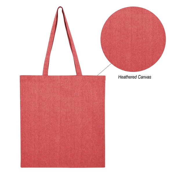 Harlow Heathered Tote Bag - Harlow Heathered Tote Bag - Image 11 of 12