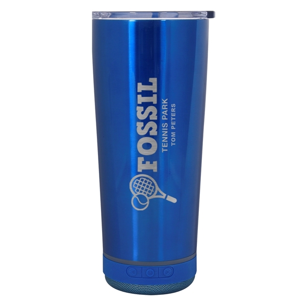 18 Oz. Stainless Steel Tune Tumbler With Speaker - 18 Oz. Stainless Steel Tune Tumbler With Speaker - Image 13 of 26