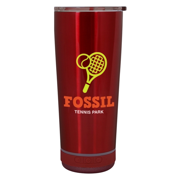 18 Oz. Stainless Steel Tune Tumbler With Speaker - 18 Oz. Stainless Steel Tune Tumbler With Speaker - Image 20 of 26