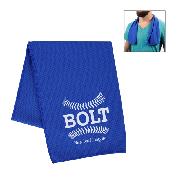 RPET Cooling Sport Towel - RPET Cooling Sport Towel - Image 4 of 21