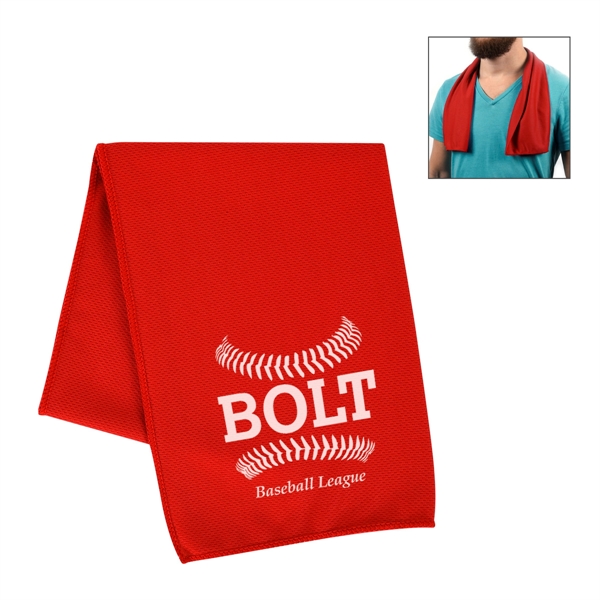RPET Cooling Sport Towel - RPET Cooling Sport Towel - Image 9 of 21