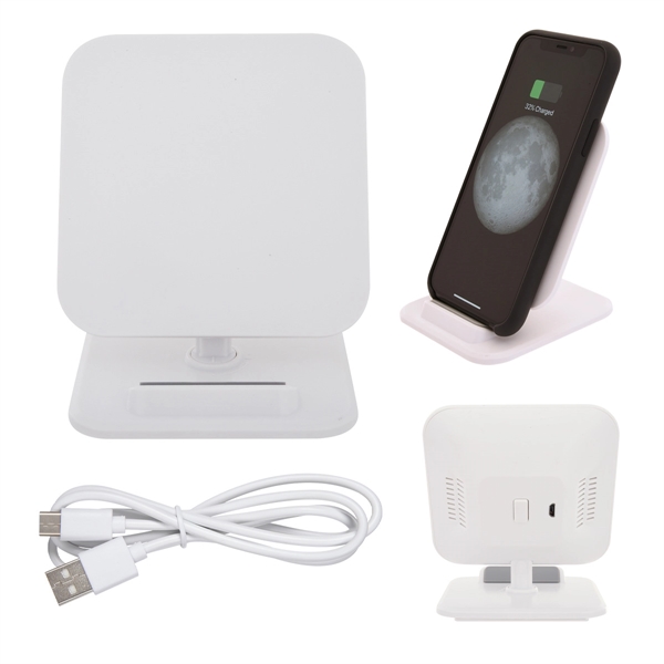 Wireless Charging Pad Phone Stand - Wireless Charging Pad Phone Stand - Image 3 of 5