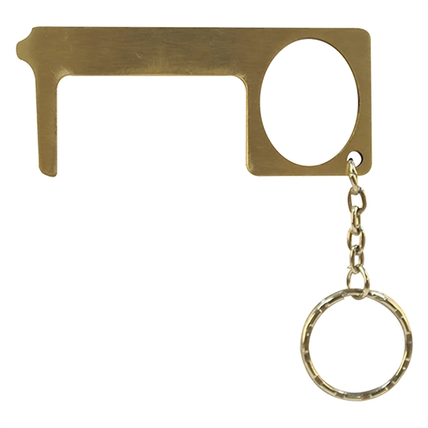 Brass Door Opener Touch Tool - Brass Door Opener Touch Tool - Image 1 of 2