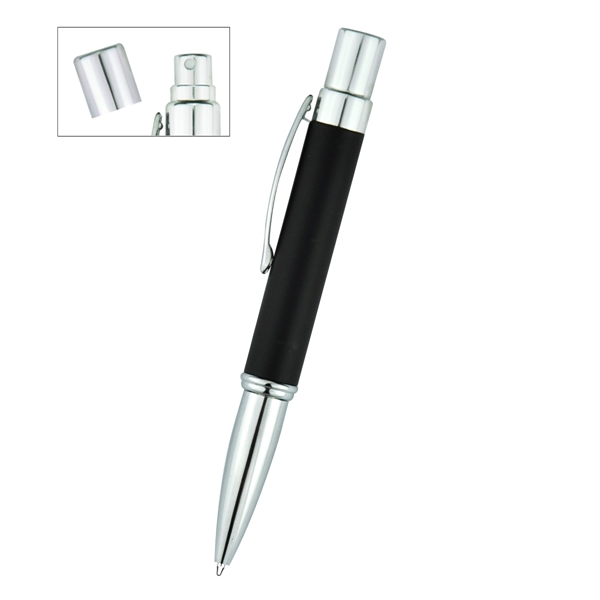 Aluminum Refillable Spray Bottle With Pen - Aluminum Refillable Spray Bottle With Pen - Image 1 of 8